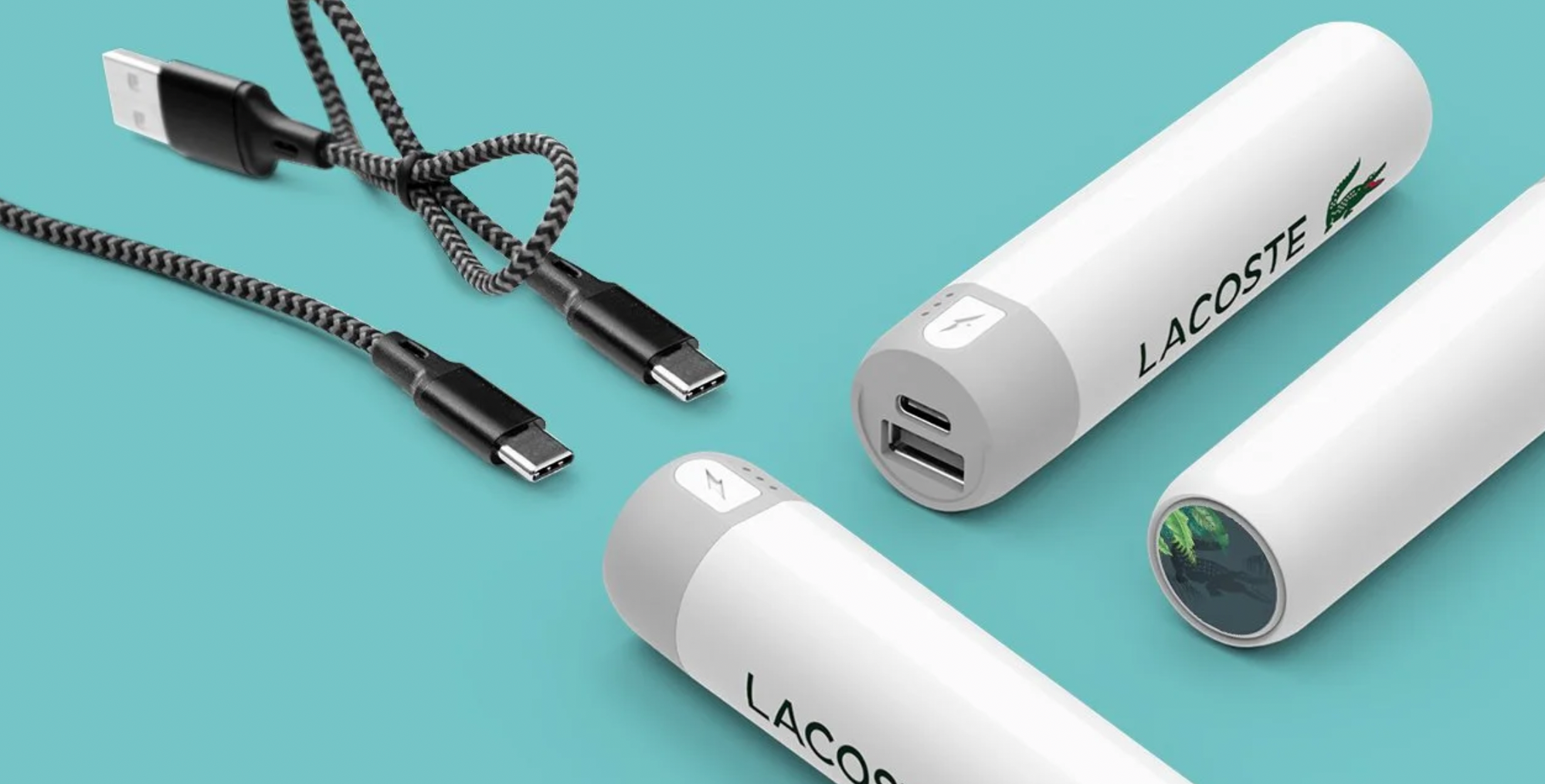 White power bank made in Canada