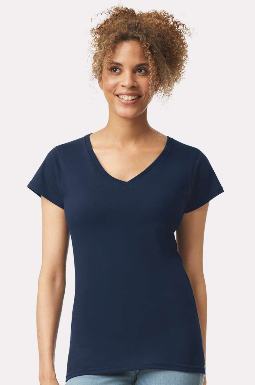 Softstyle V Neck T-shirt