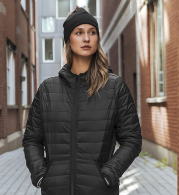 Hooded Quilted Jacket