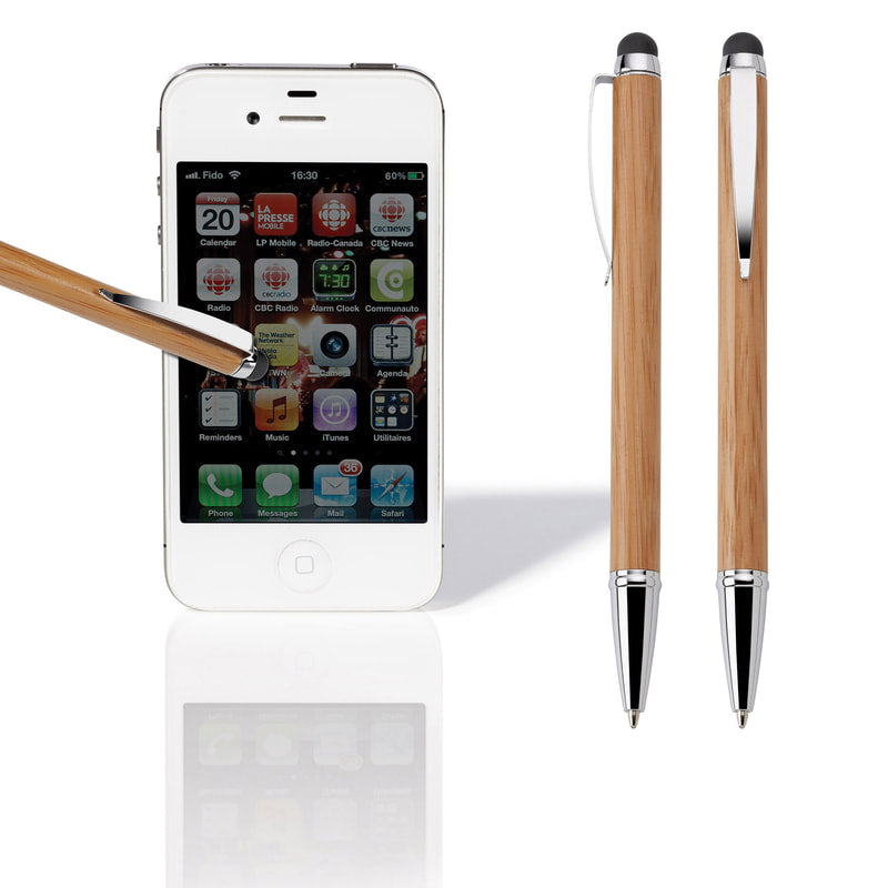 Bamboo Mini Pen and Stylus